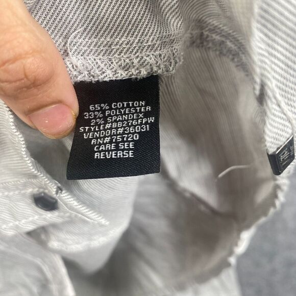 Buckle Black Western Athletic Fit Shirt Pearl Snap Cowboy Country XXXL 3XL - Picture 7 of 8